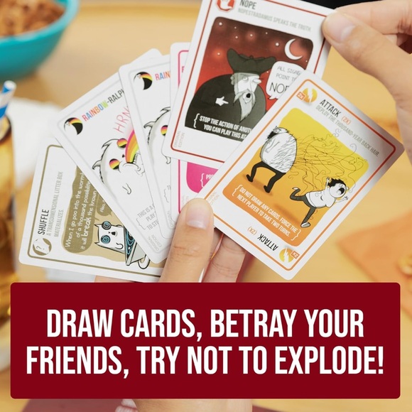 Exploding Kittens Original Edition Card Game - NWT - Picture 4 of 7